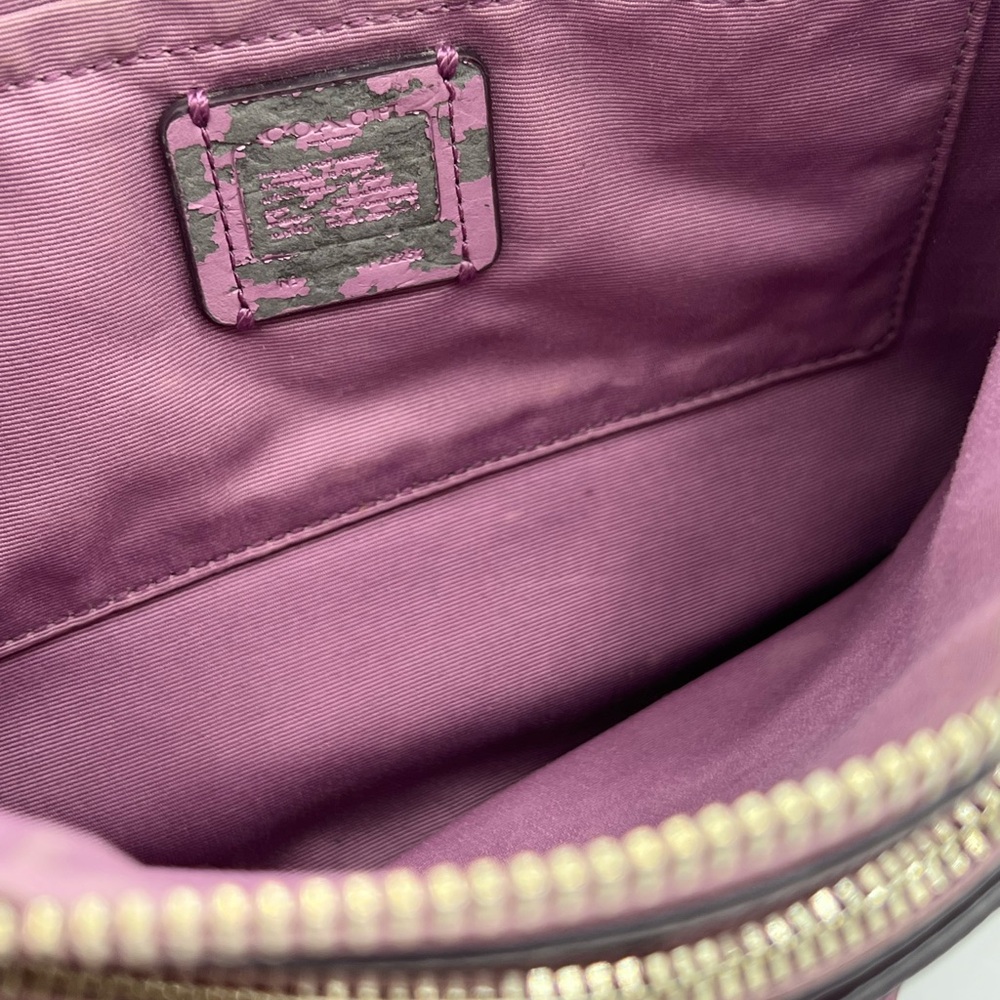 Coach Lavender Crossbody Bag - Picture 8 of 10